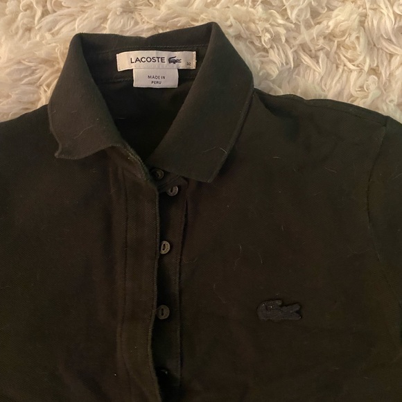 Lacoste all black golf polo dress - Picture 3 of 4